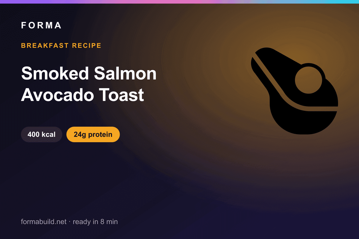 Smoked Salmon Avocado Toast